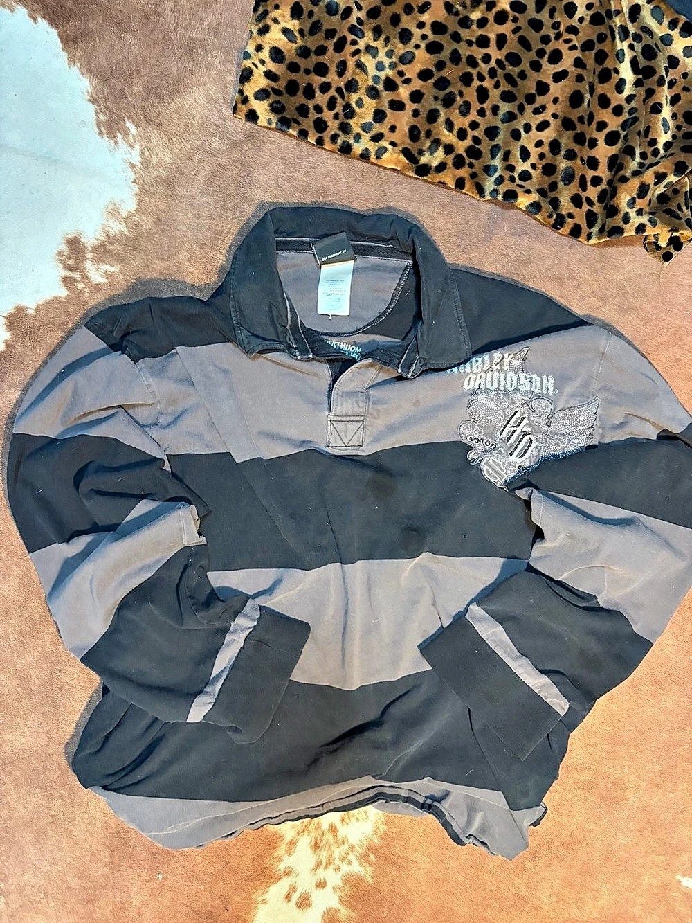 Harley-Davidson Mountainview Harley-Davidson Chilliwack BC Long Sleeve Rugby